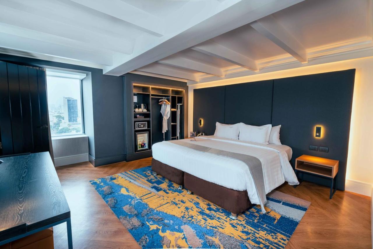 Casa Andina Premium Miraflores ลิมา ภายนอก รูปภาพ A bedroom at the hotel